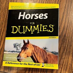 Horse for dummies book 2nd edition